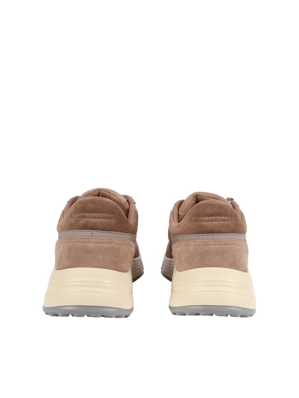 HOGAN Brown Hyperlight Suede Leather Sneakers Roze