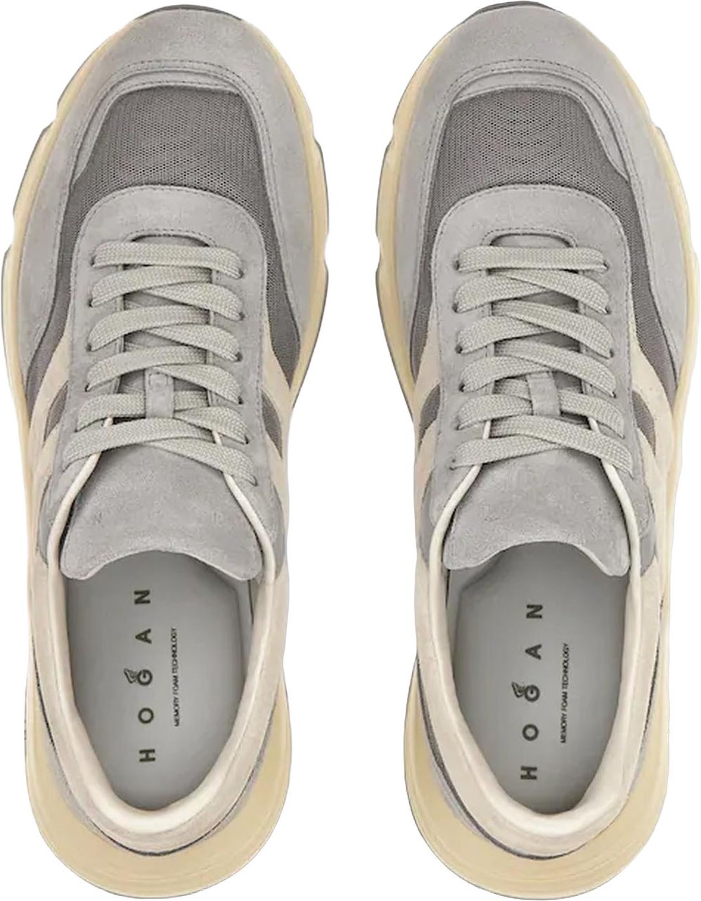 Hogan Heren Hyperlight Allacciato H sneakers Grijs