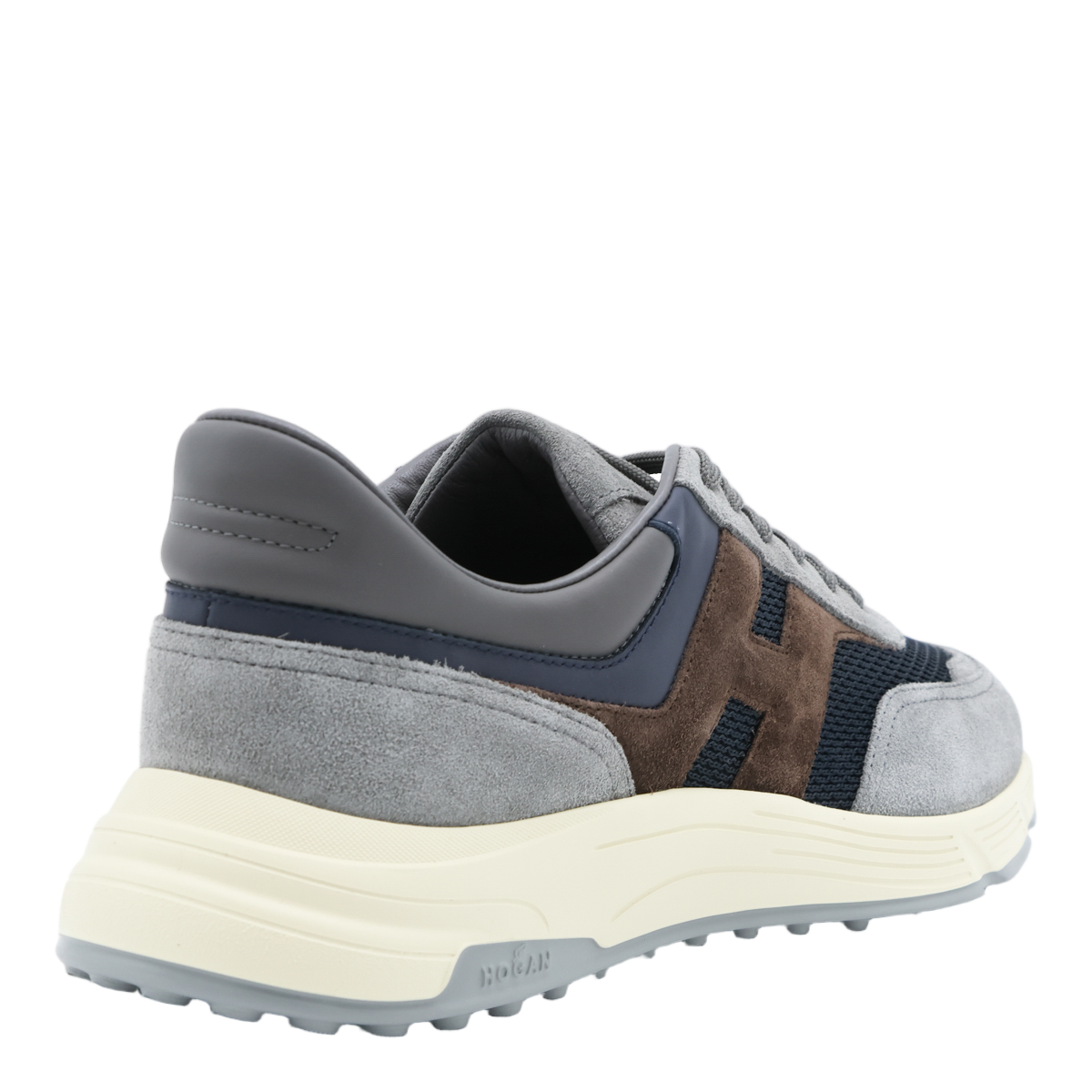 HOGAN Layered Panel Design Hogan Sneakers With Memory Foam Insole Grijs