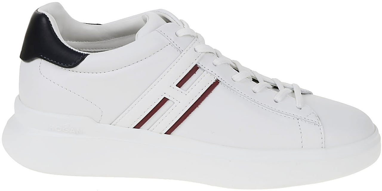 HOGAN Flat Shoes C Bianco Rosso Wit