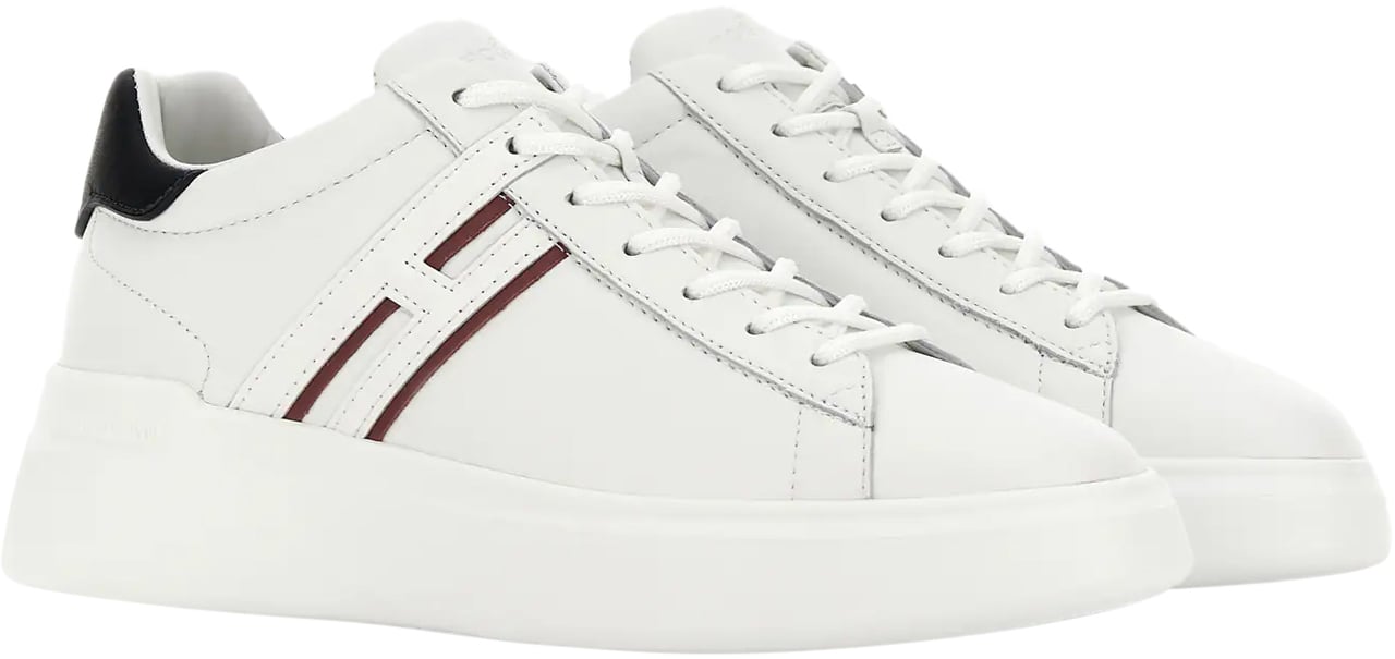 HOGAN Flat Shoes Bianco Mosto Wit