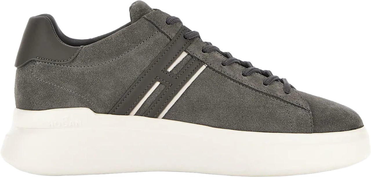 HOGAN Flat Shoes Grey Grijs