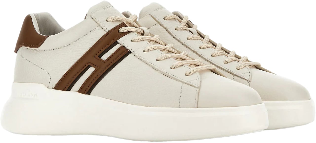 HOGAN Sneakers Bianco Cuoio Wit