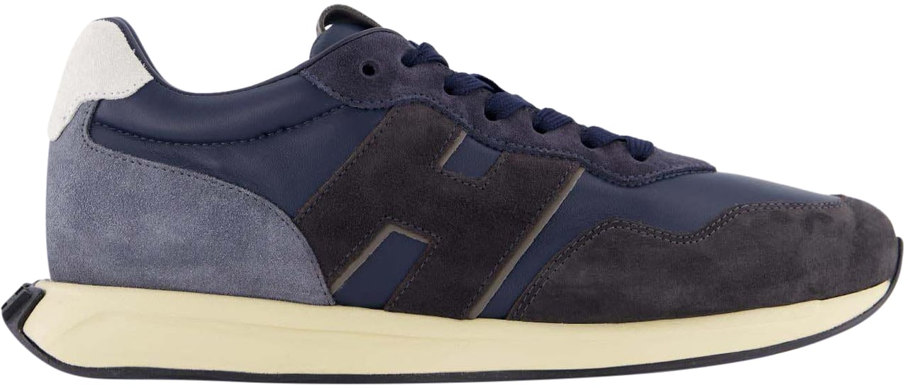 HOGAN Heren H601 Sneaker Blauw Blauw