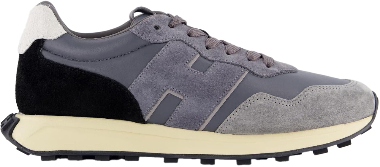 HOGAN Heren H601 Sneaker Grijs Grijs