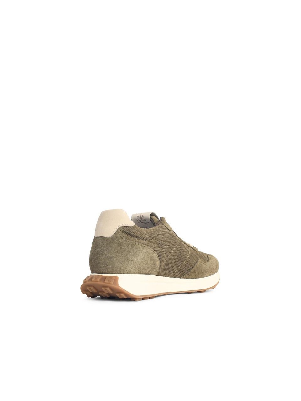 HOGAN 'H601' Green Suede Sneakers Neutraal