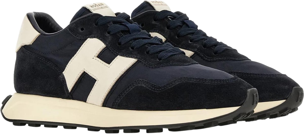 HOGAN Heren H601 Allacciata H Patch Blauw