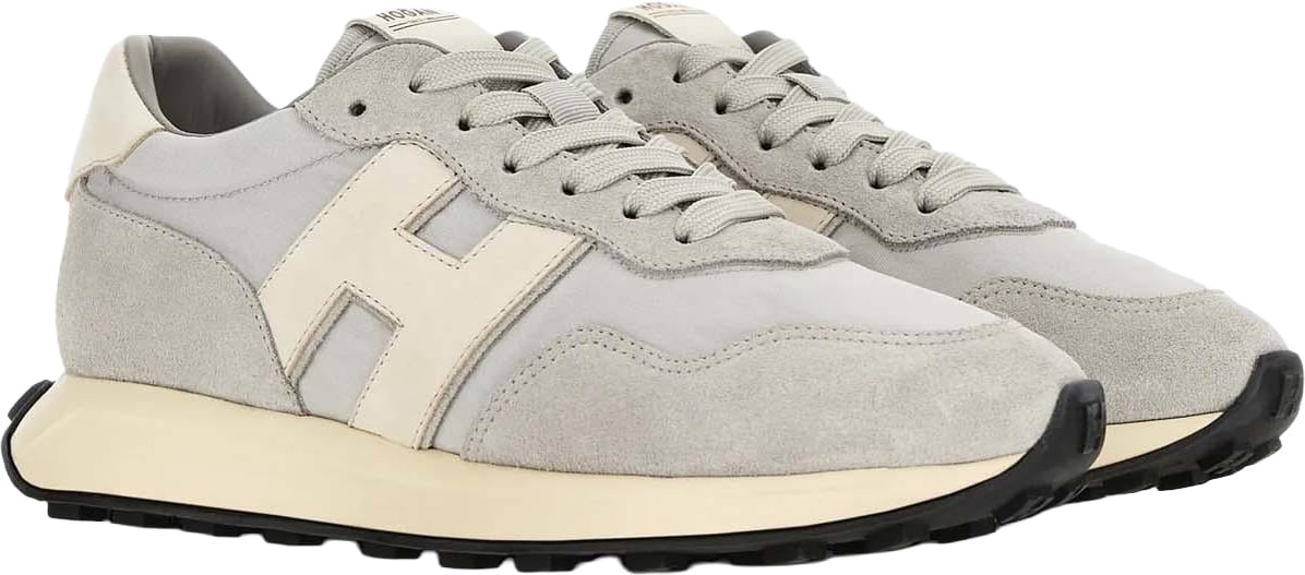 HOGAN Heren H601 Allacciata H Patch Grijs