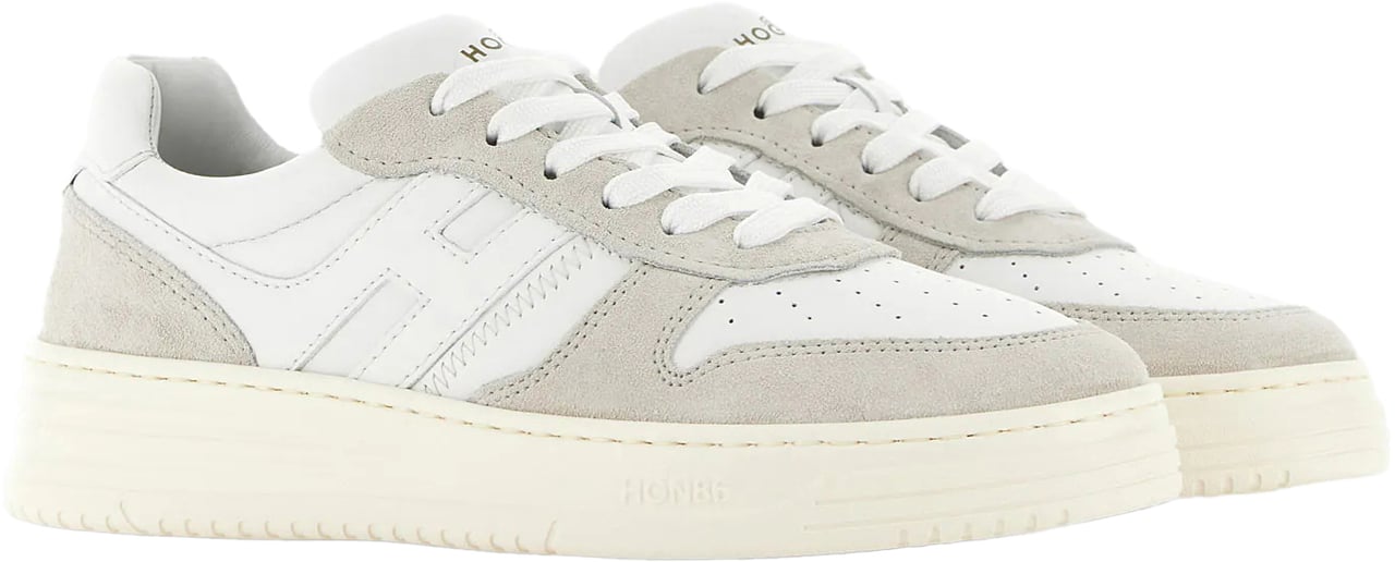HOGAN Flat Shoes White Wit