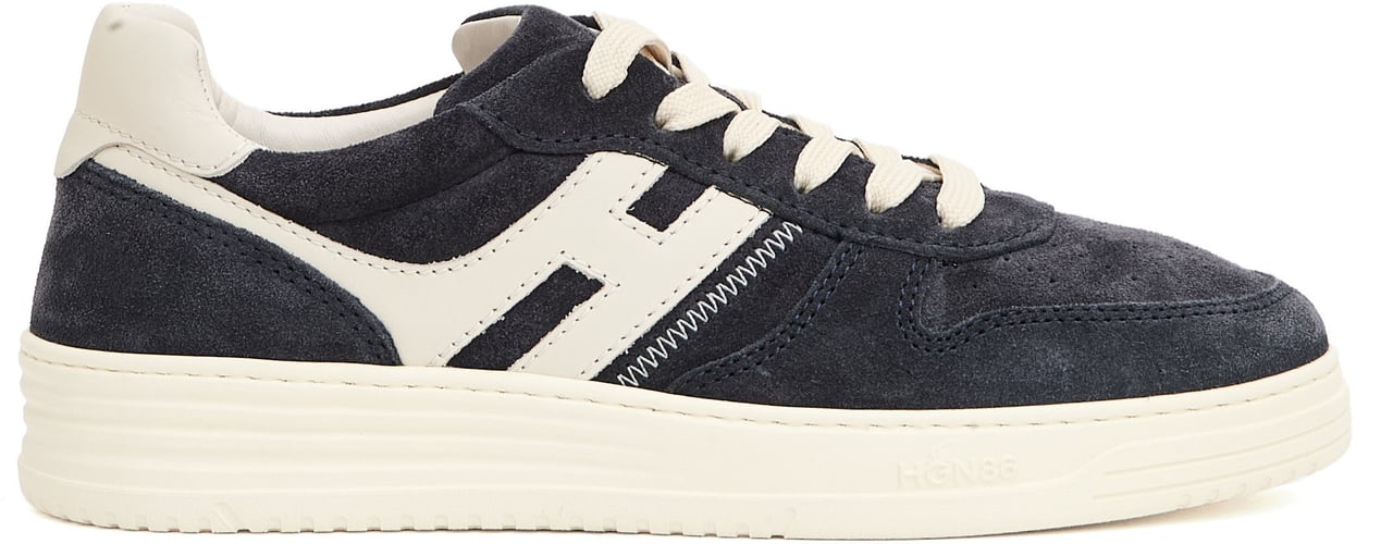 HOGAN Sneakers Basket Cam Blu Blauw