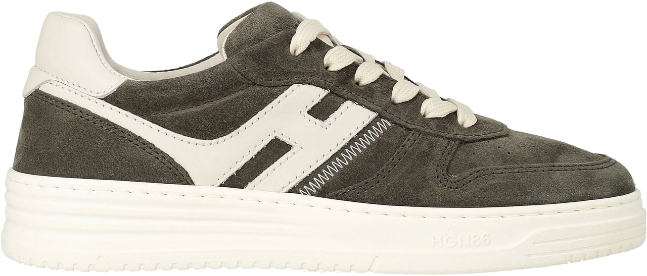 HOGAN Flat Shoes Verde Muschio Groen