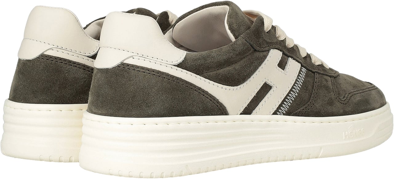 HOGAN Flat Shoes Verde Muschio Groen