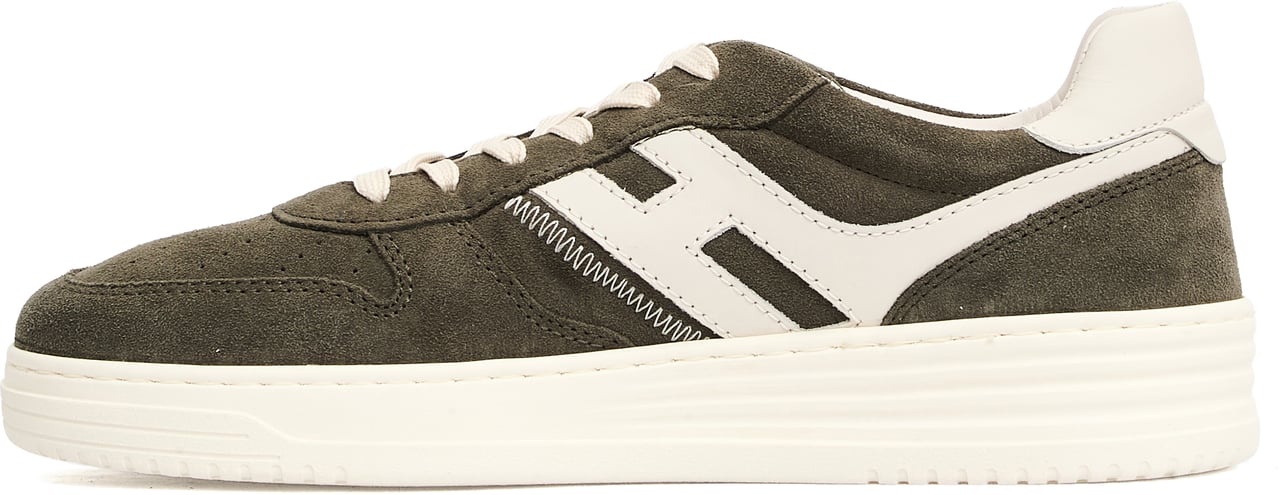 HOGAN Sneakers Basket Cam Verde Groen