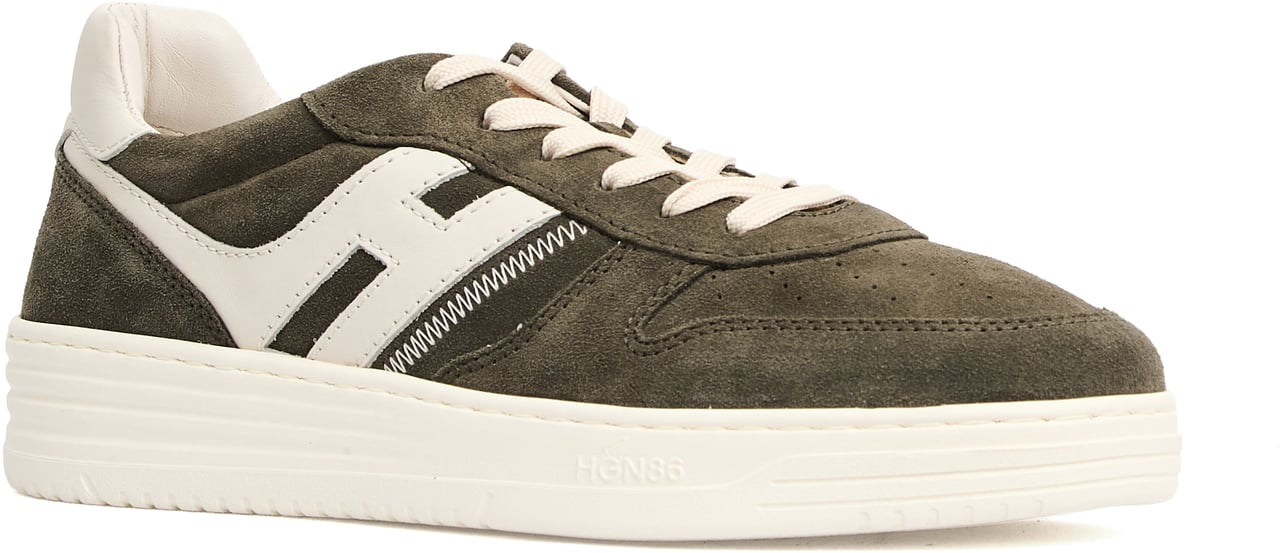 HOGAN Sneakers Basket Cam Verde Groen