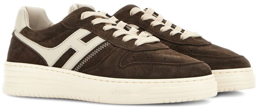 HOGAN Sneakers Brown Bruin