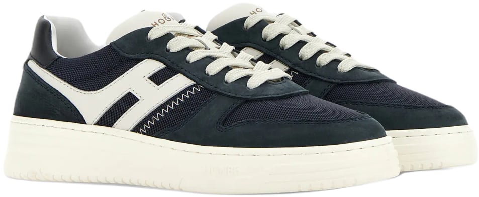 HOGAN H630 Logo Sneakers Blauw
