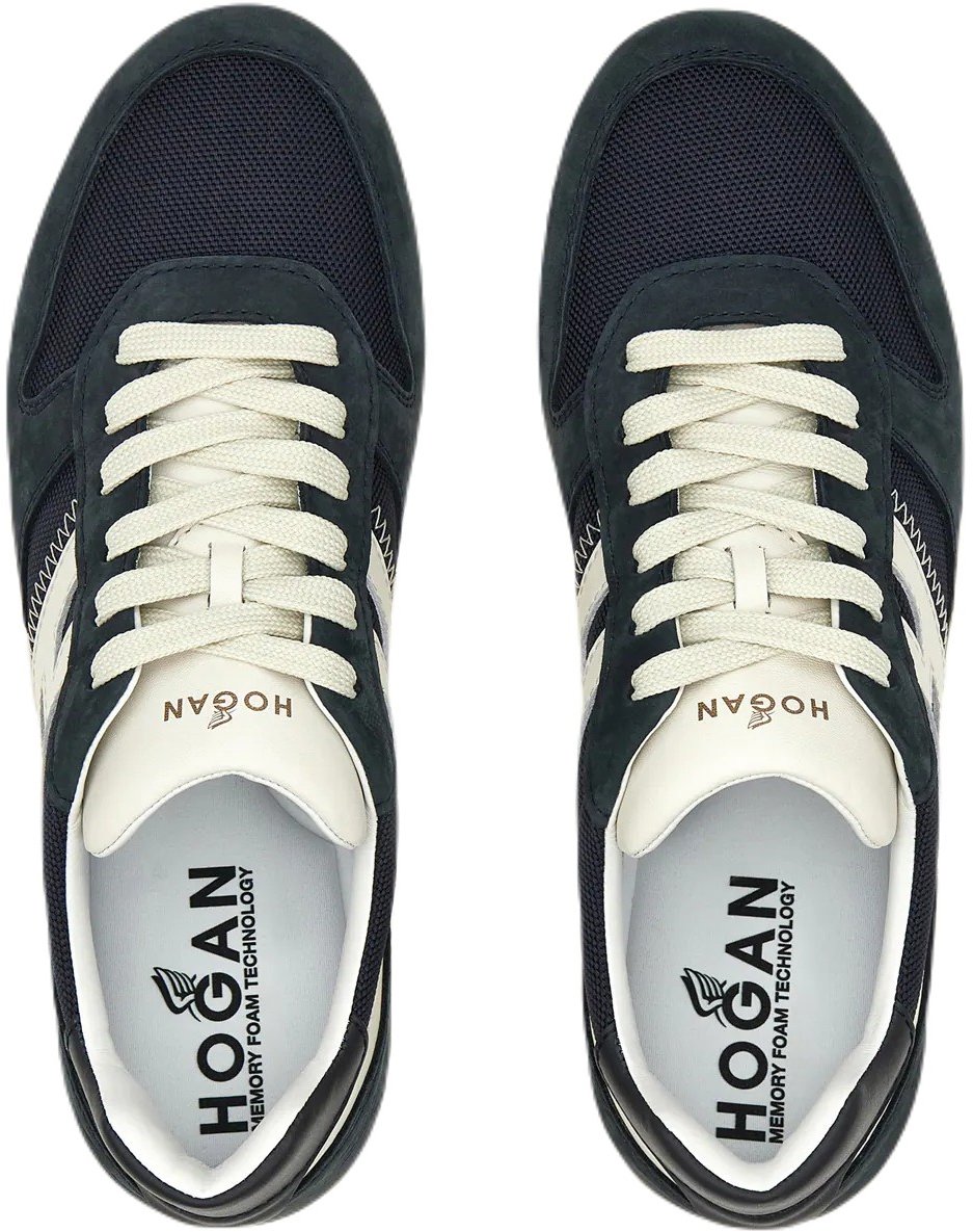 HOGAN H630 Logo Sneakers Blauw