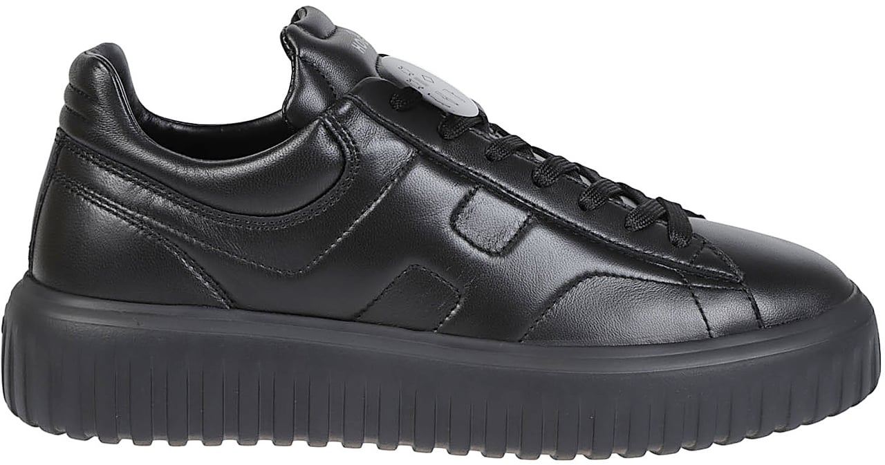 HOGAN H-stripes Sneakers Black Zwart