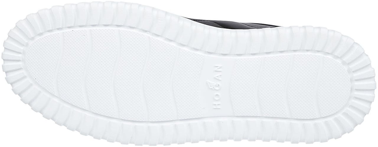 HOGAN H-stripes Sneakers Black Zwart