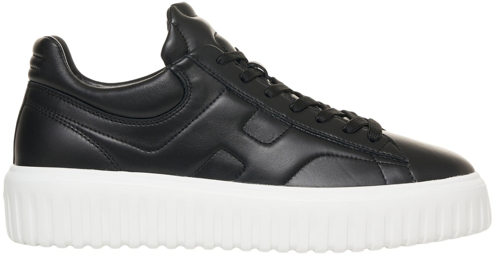 HOGAN Sneakers 'H-Stripes' Zwart