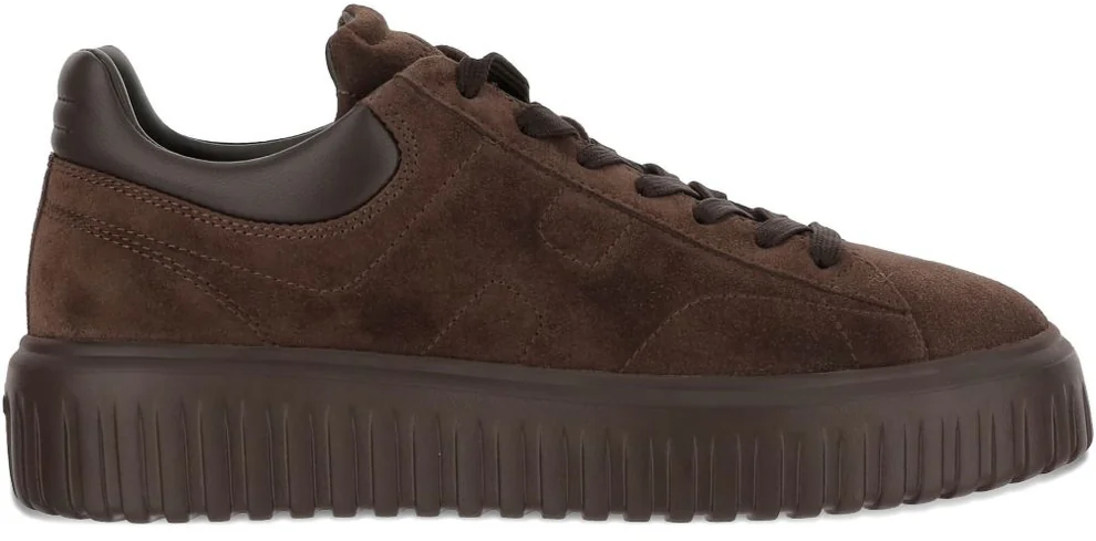 HOGAN Flat Shoes Brown Bruin