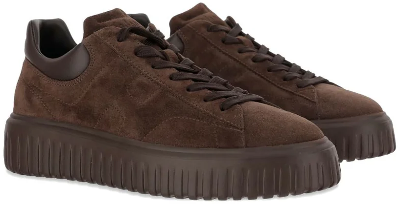 HOGAN Flat Shoes Brown Bruin
