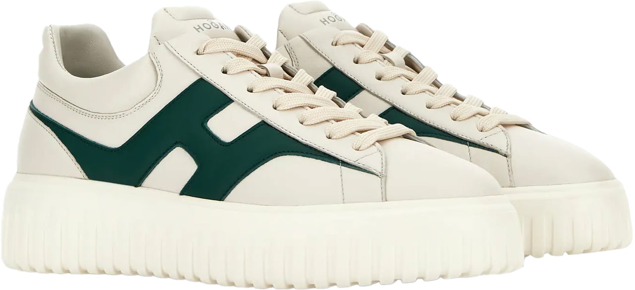 HOGAN Flat Shoes Avorioverde Groen