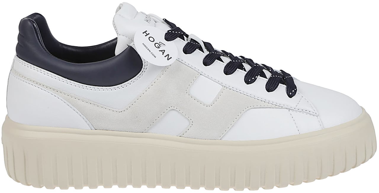 HOGAN H-stripes Sneakers White Wit