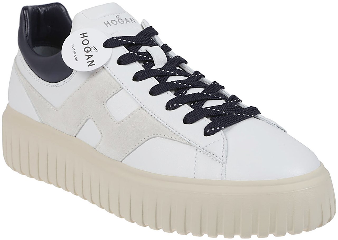 HOGAN H-stripes Sneakers White Wit
