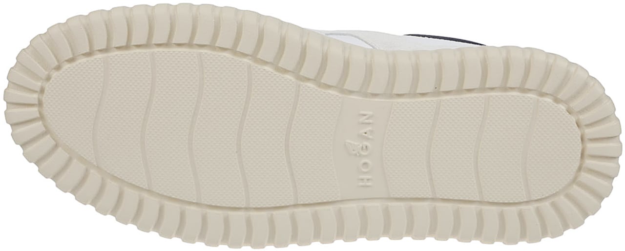 HOGAN H-stripes Sneakers White Wit