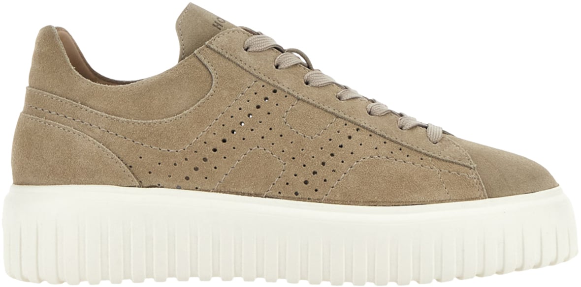 HOGAN Flat Shoes Beige Beige