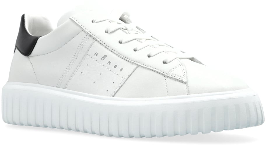 HOGAN H-stripes Logo Sneakers Wit