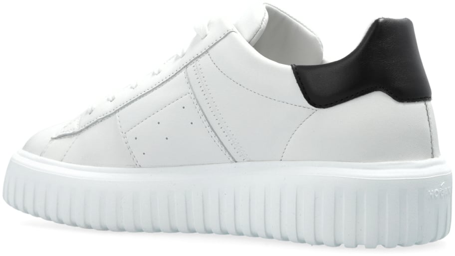 HOGAN H-stripes Logo Sneakers Wit