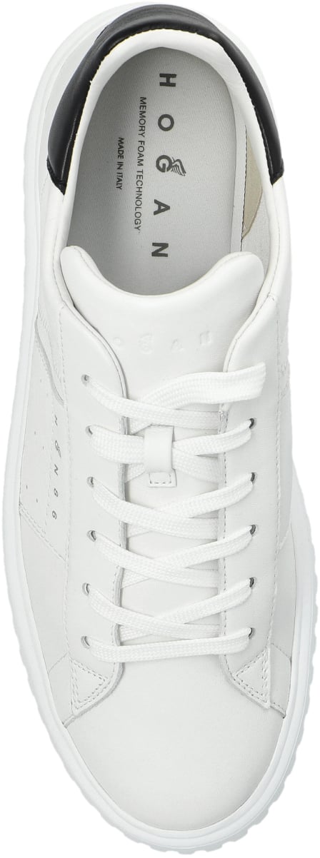 HOGAN H-stripes Logo Sneakers Wit
