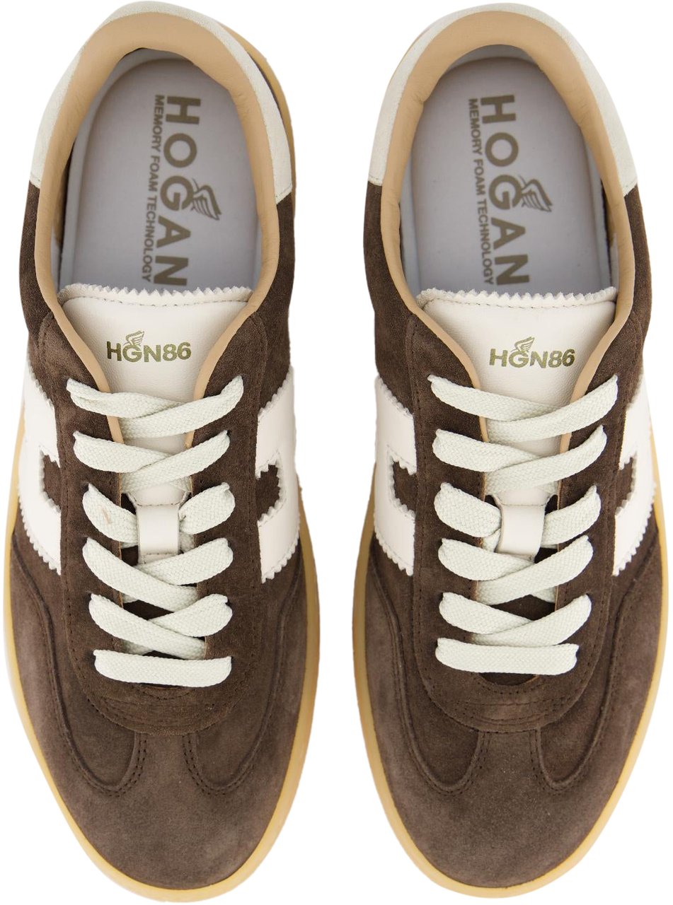 HOGAN Heren Cool Sneaker Bruin Bruin