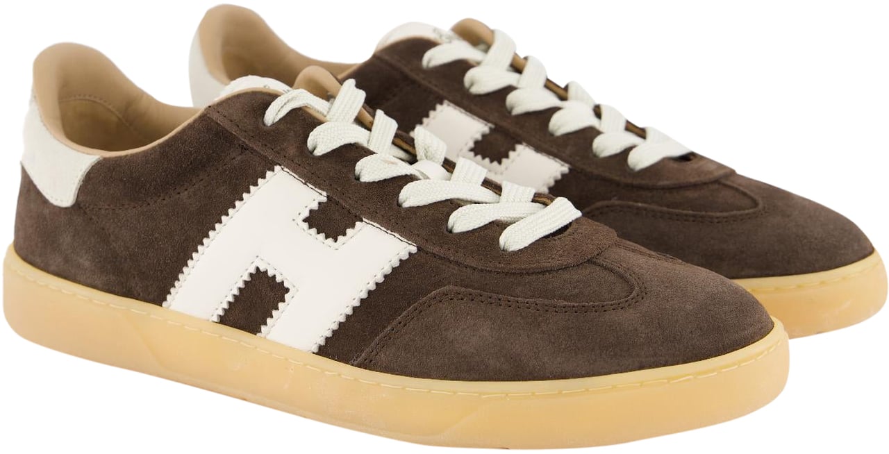 HOGAN Heren Cool Sneaker Bruin Bruin