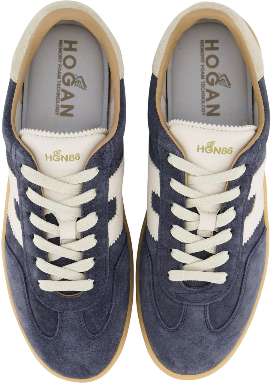 HOGAN Heren Cool Sneaker Blauw Blauw