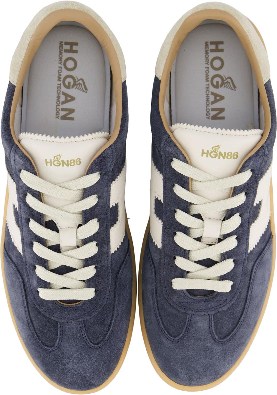 HOGAN Heren Cool Sneaker Blauw Blauw