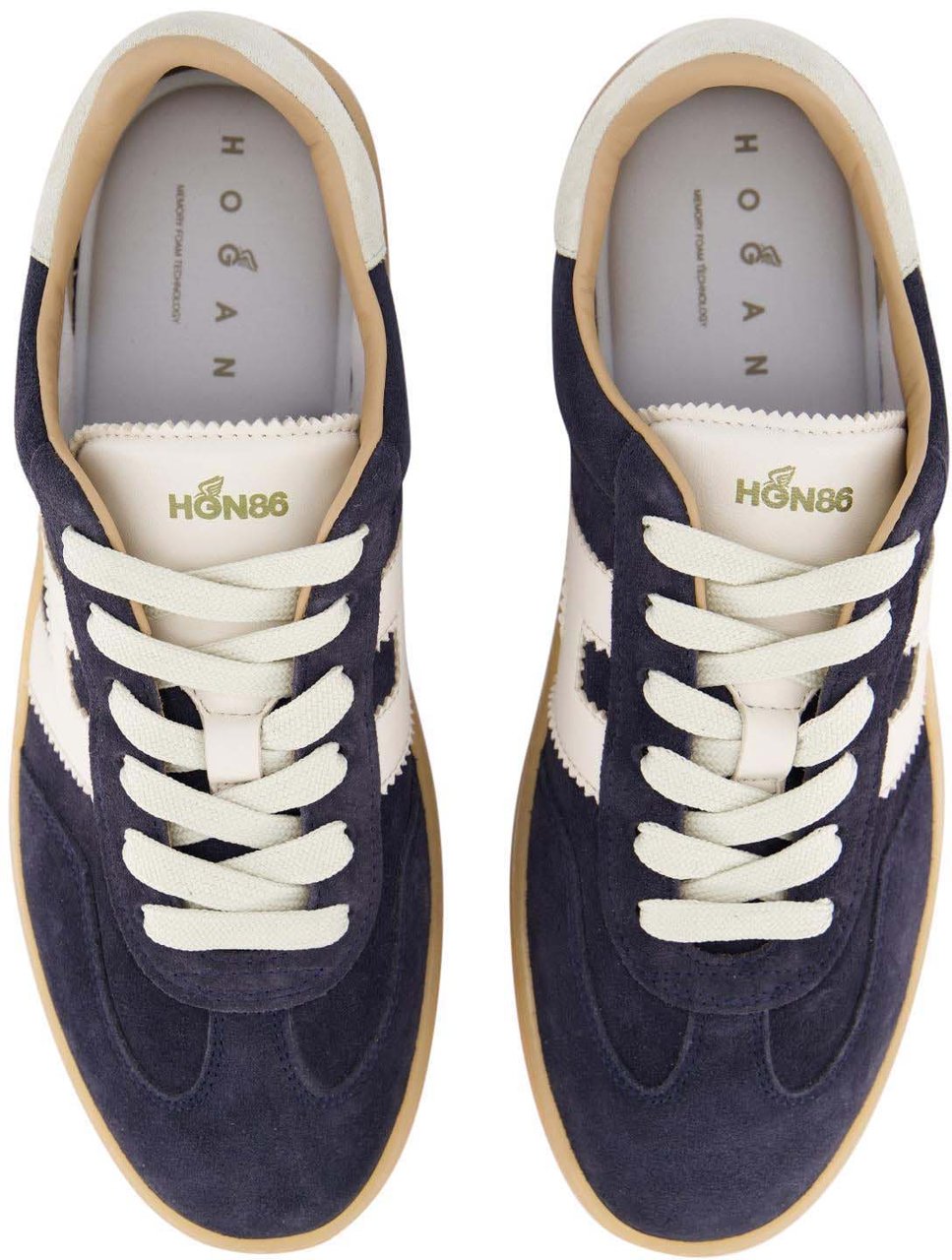 HOGAN Heren Cool Sneaker Blauw Blauw
