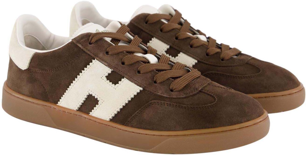 HOGAN Heren Cool Sneaker Bruin Bruin