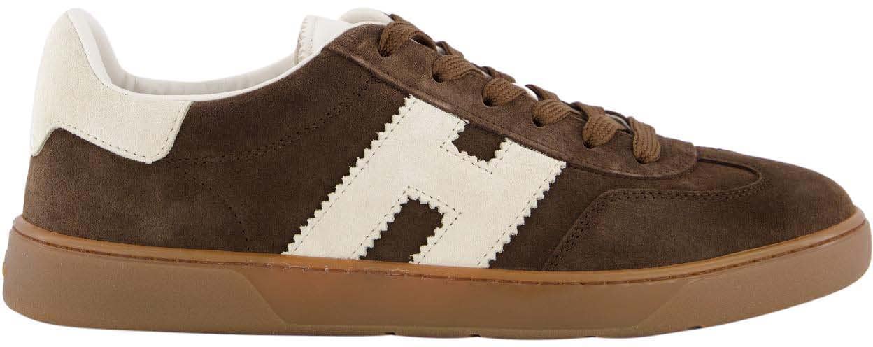 HOGAN Heren Cool Sneaker Bruin Bruin