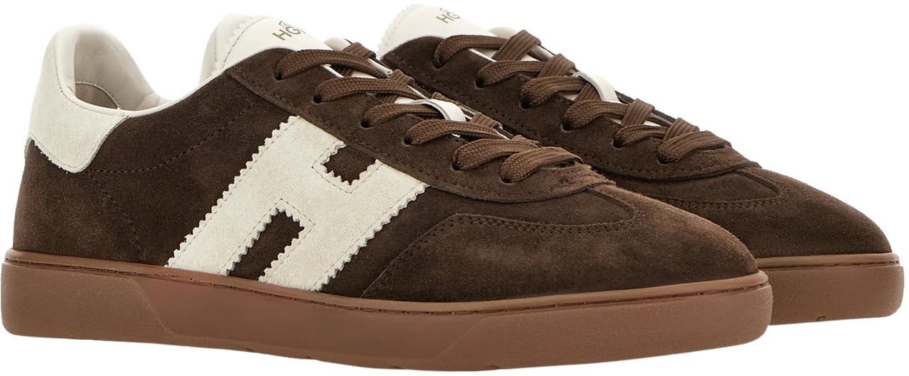 HOGAN Flat Shoes Brown Bruin