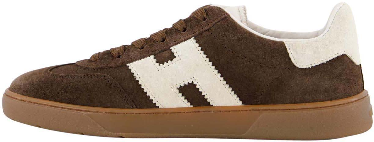 HOGAN Heren Cool Sneaker Bruin Bruin