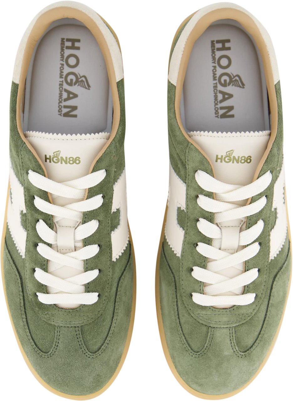 HOGAN Heren Cool Sneaker Groen Groen