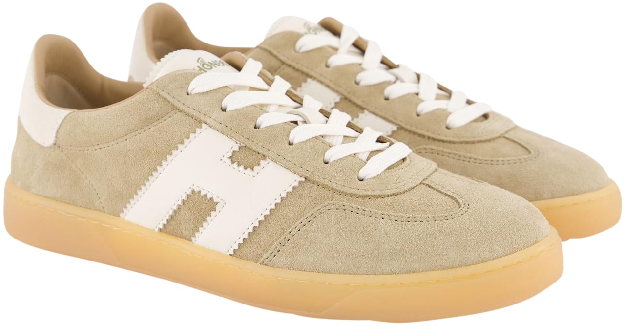 HOGAN Heren Cool Sneaker Beige Beige