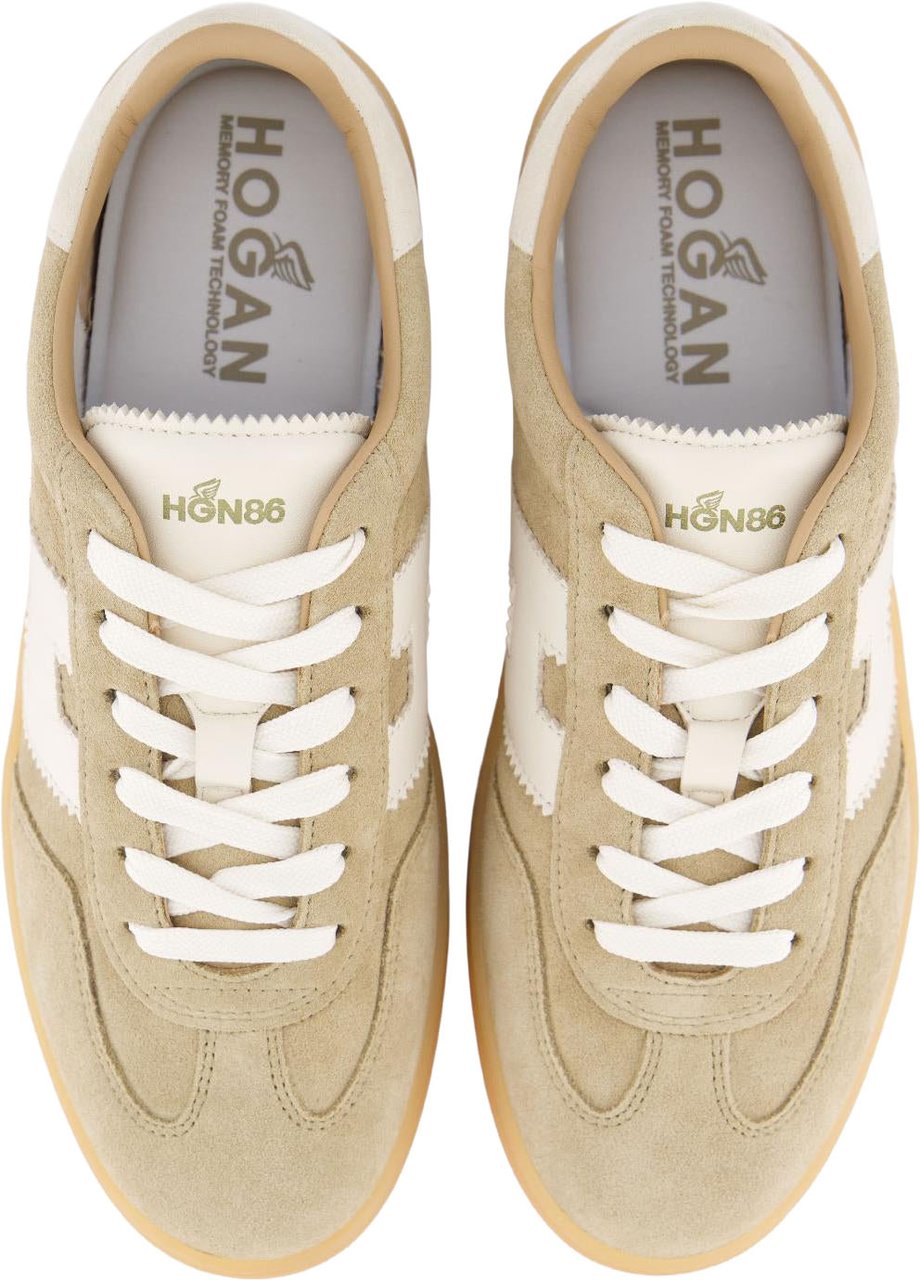 HOGAN Heren Cool Sneaker Beige Beige