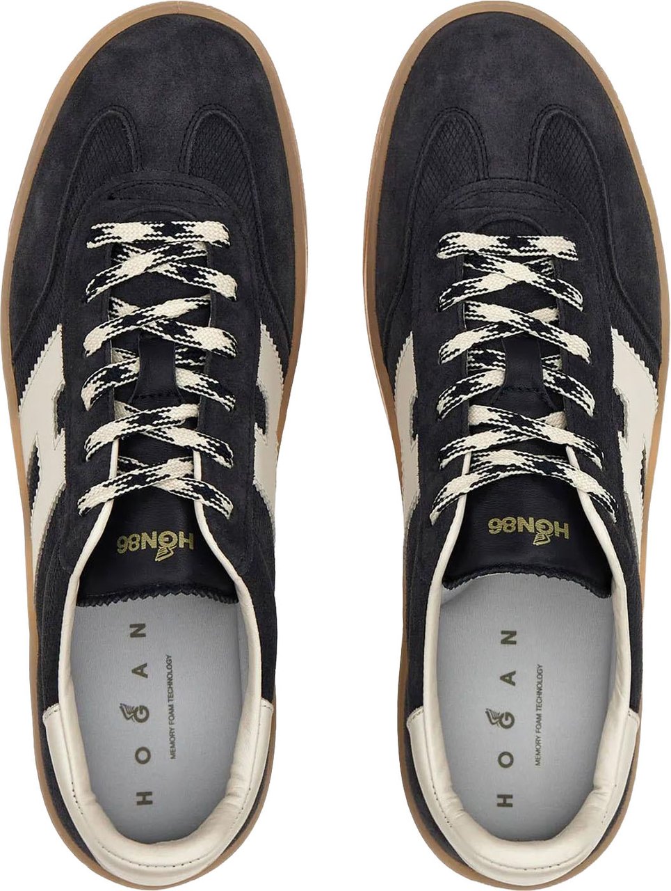 Hogan Heren Cool Allacciato H sneakers Blauw
