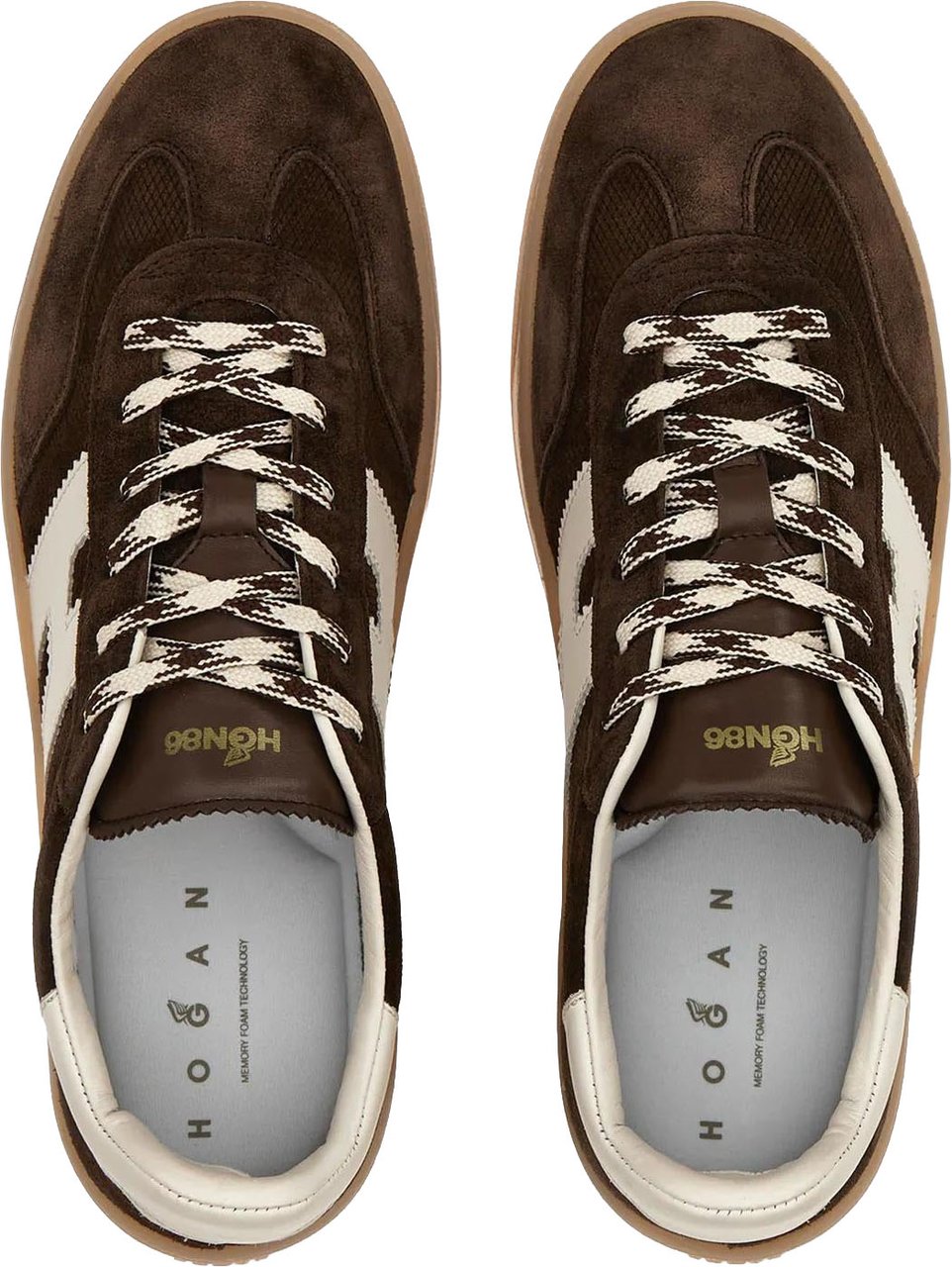 Hogan Heren Cool Allacciato H sneakers Bruin