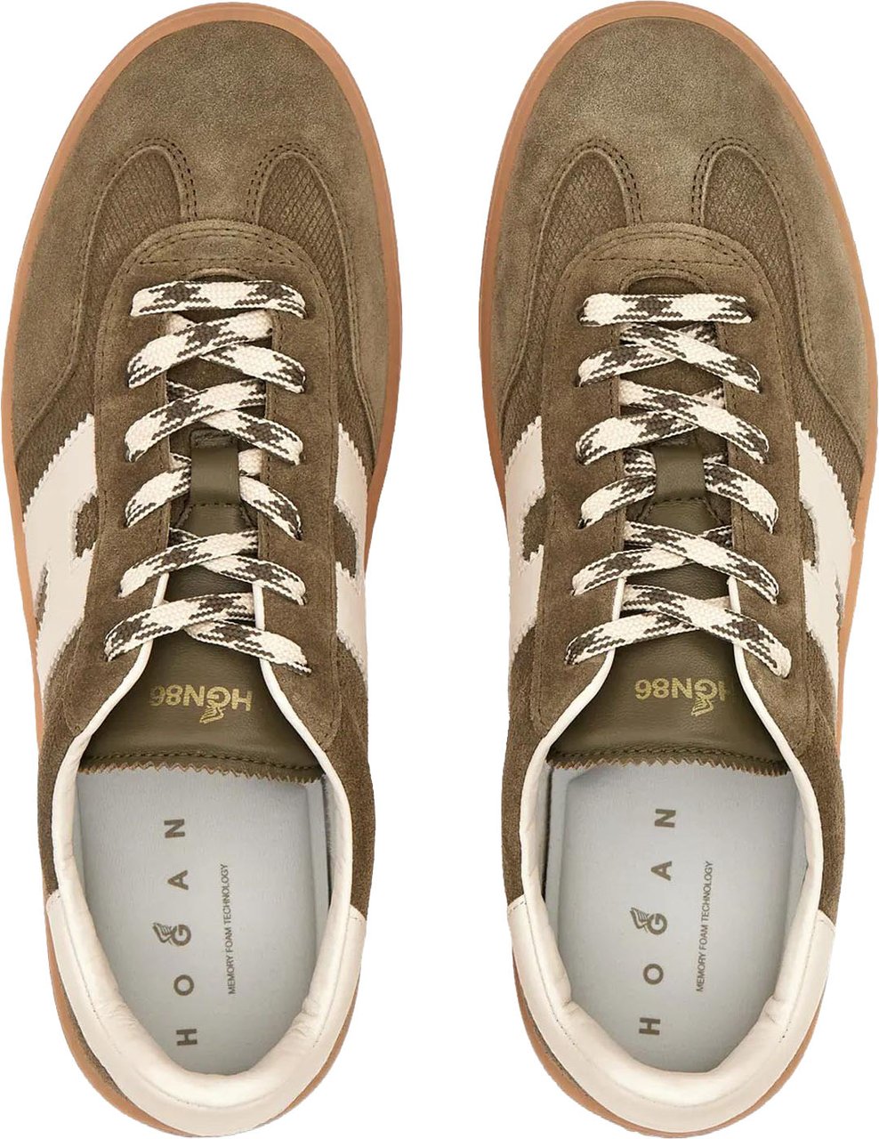 Hogan Heren Cool Allacciato H sneakers Groen