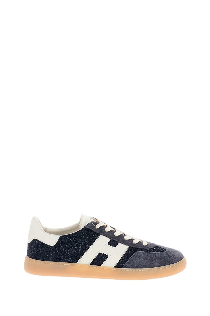 HOGAN Blue Suede Leather Cool Sneakers Blauw